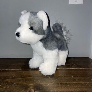 A17 Douglas Cuddle Husky Wolf Pup Dog Plush 9" Stuffed Toy Lovey